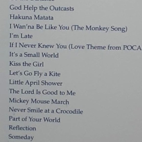 Disney BIG-Note Collection BIG-NOTE PIANO Sheet Music 40 Songs Lion King Pooh - Picture 6 of 7